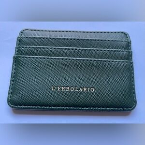 L'Erbolario LEATHER CARD HOLDER